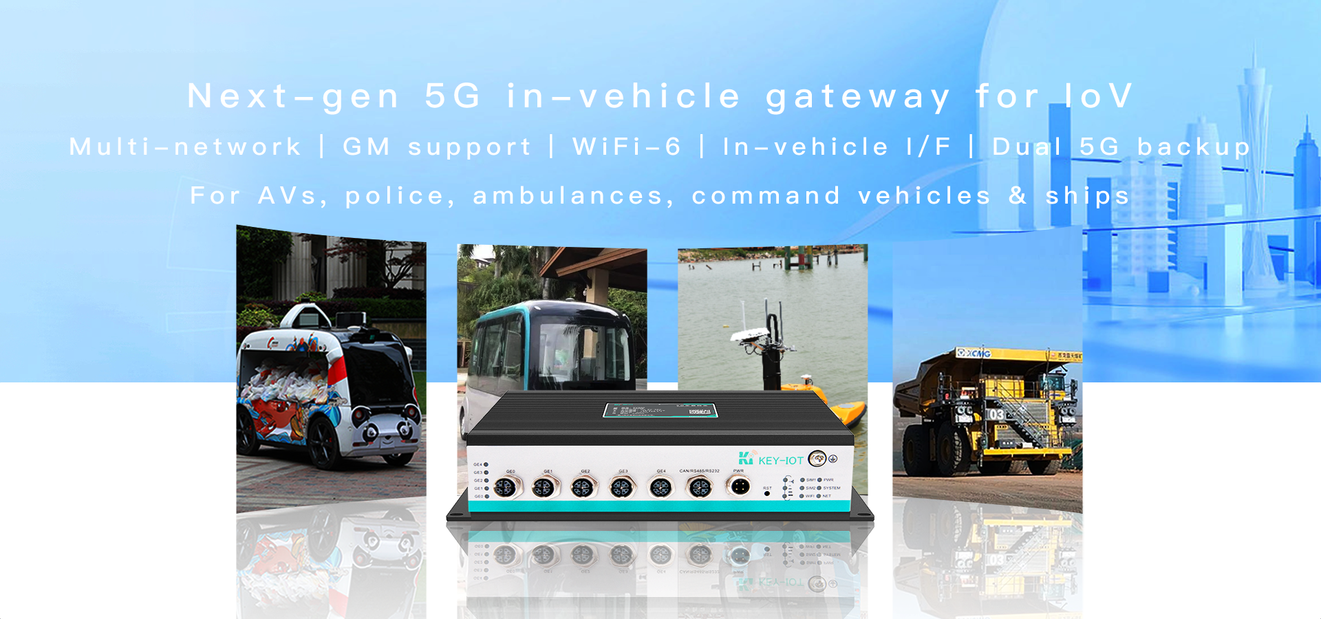 4G/5G Industrial Cellular Routers and Gateways by KEY-IOT