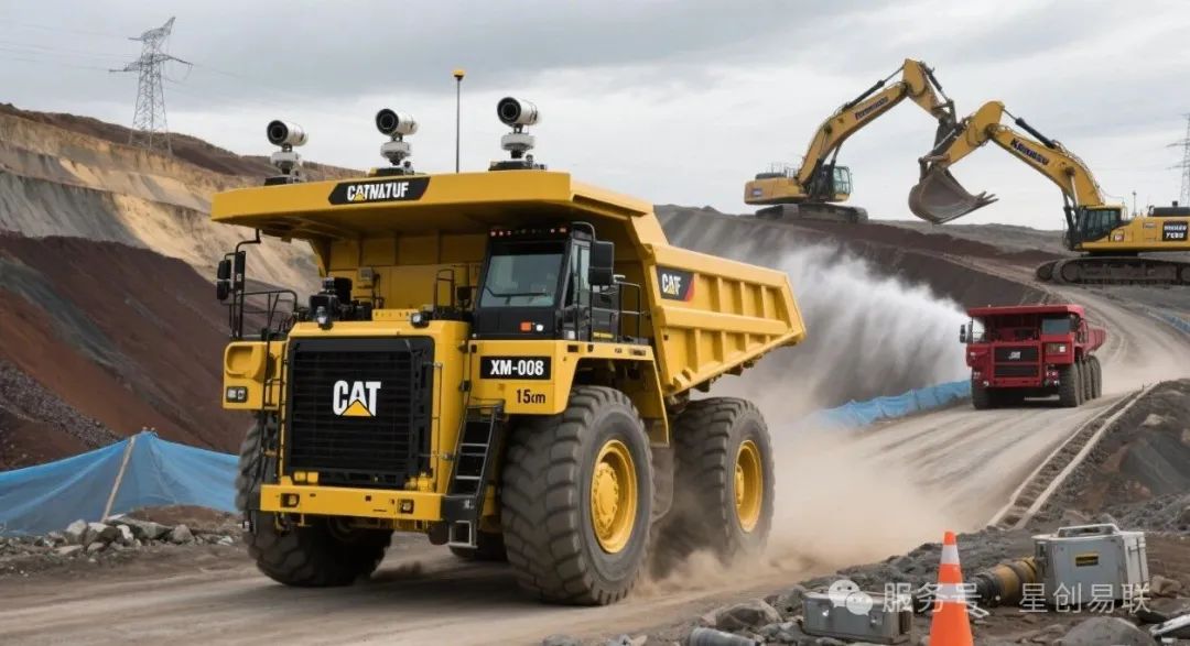 智慧矿山与无人矿卡应用前景图